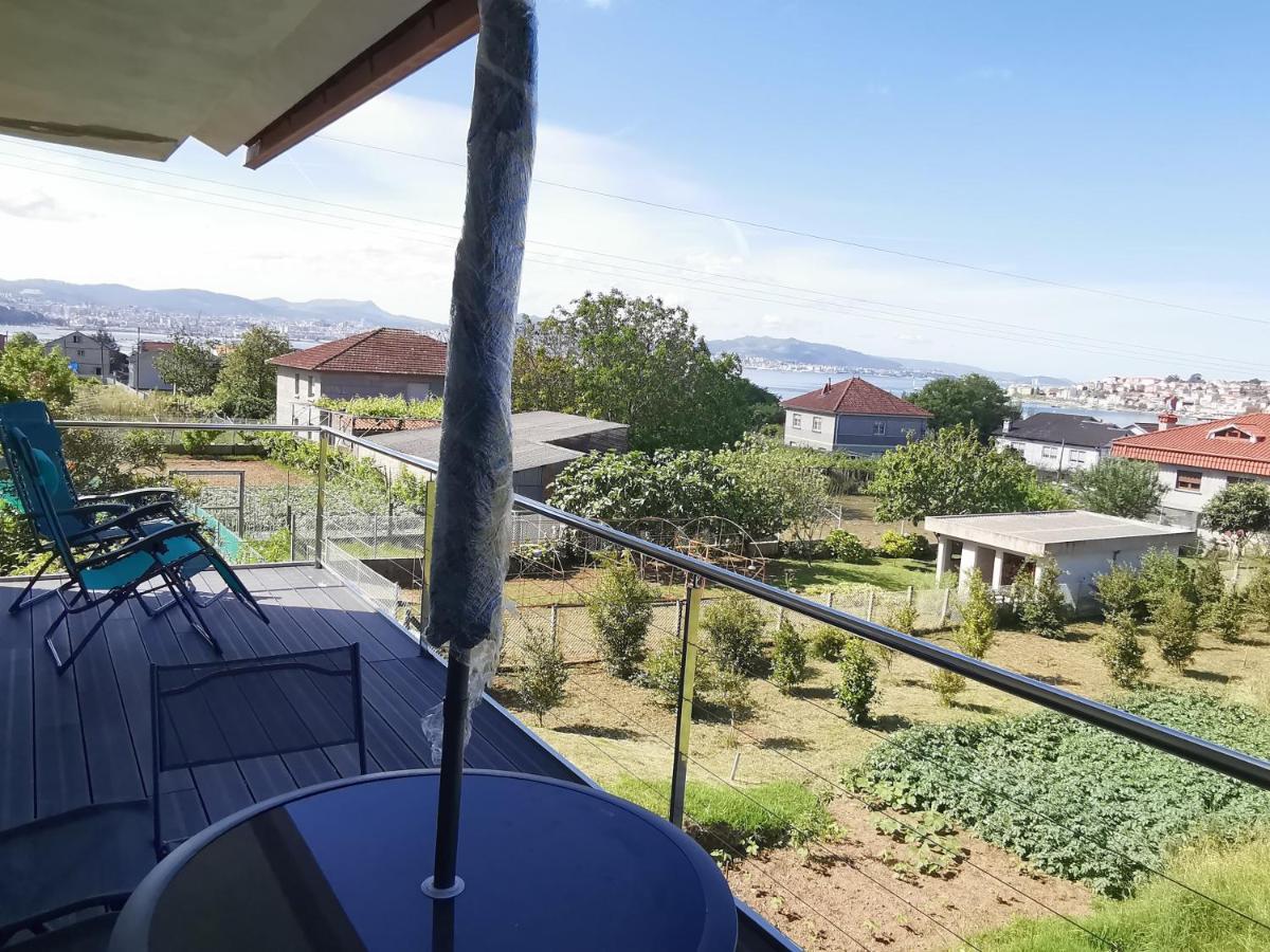 Apartamento Con Estupendas Vistas Moaña Kültér fotó